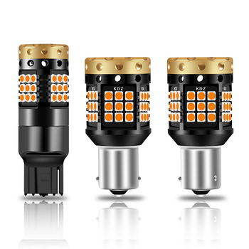 LED мигачна лампа с антифликър декодиране, 3030 LED, 18W, 12-24V, 6000K