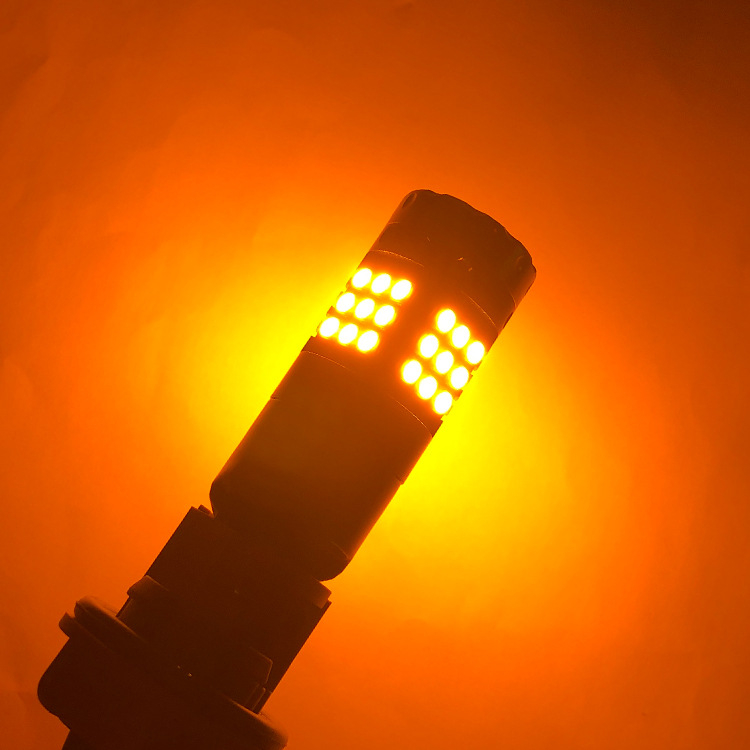 LED мигачна лампа с антифликър декодиране, 3030 LED, 18W, 12-24V, 6000K