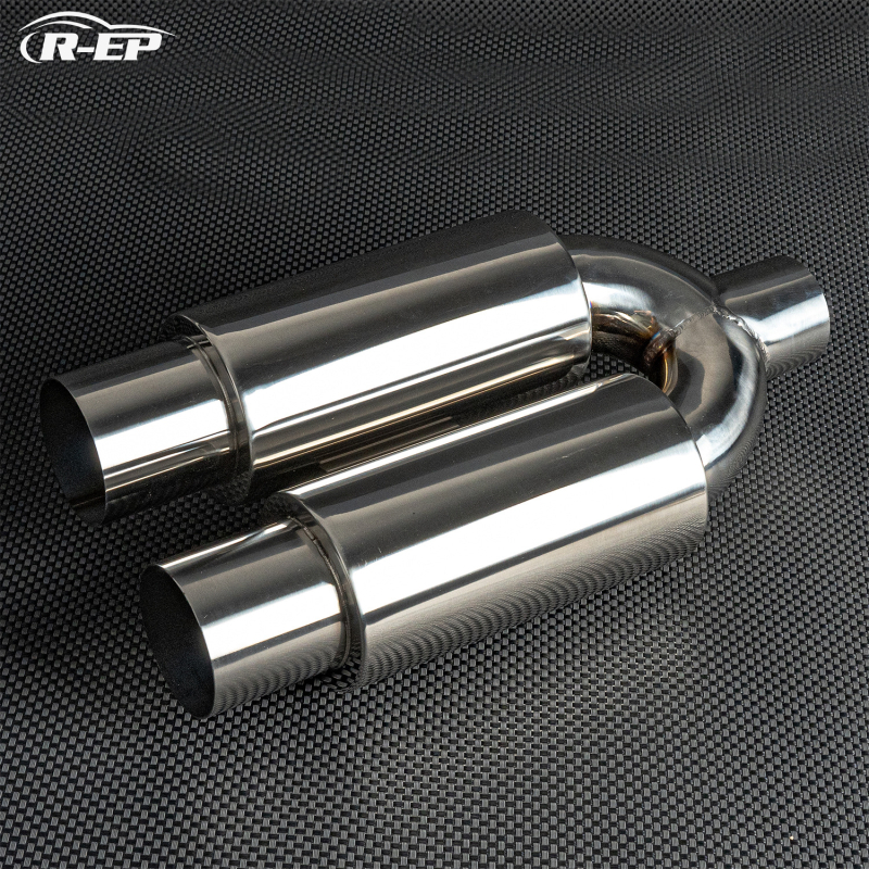 Ruiye auto výfukový diel, model Xh-ep054-sl, nerezová oceľ, univerzálna kompatibilita