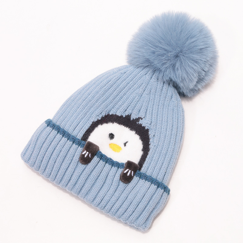 Vaikų megztų kepurių ir šalikų komplektas (medvilnė; dryžių raštas; dviejų dalių komplektas; vaikams; žiemai)