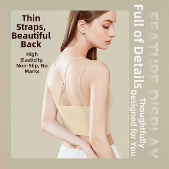 Rinnahoidja wrap/tube top – hingav, õmblusteta selja, plah ploni vormitud kausid, nailon, vöö pikkus