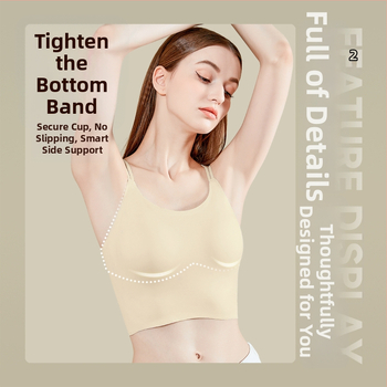 Rinnahoidja wrap/tube top – hingav, õmblusteta selja, plah ploni vormitud kausid, nailon, vöö pikkus