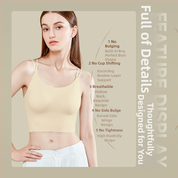 Rinnahoidja wrap/tube top – hingav, õmblusteta selja, plah ploni vormitud kausid, nailon, vöö pikkus