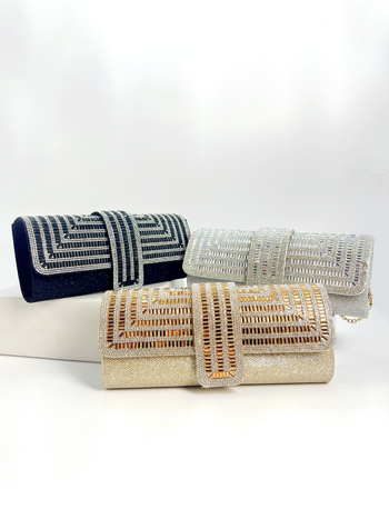 PU večernja clutch torba, mali kvadratni dizajn, čvrsta konstrukcija, unutarnji laminirani džep sa zatvaračem, poklopac otvaranja, proljeće 2025
