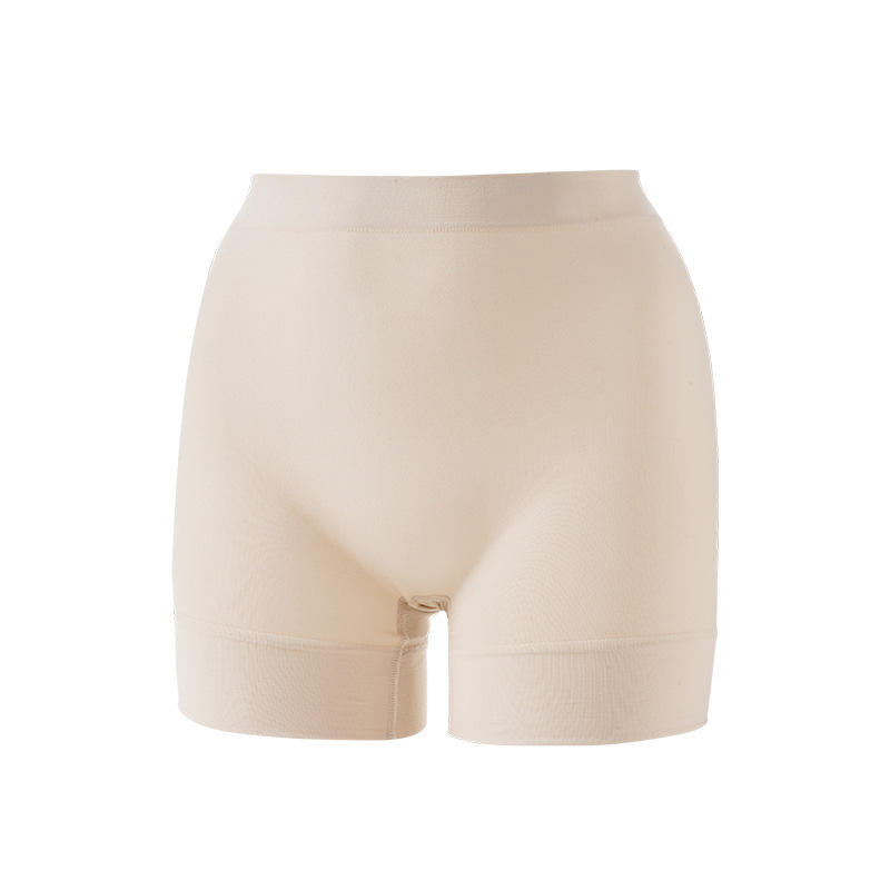 Moterų saugos kelnaitės su aukštu juosmeniu, be siūlių, anti-ekspozicija, nailonas, vienoje dalyje leggings ir šortai