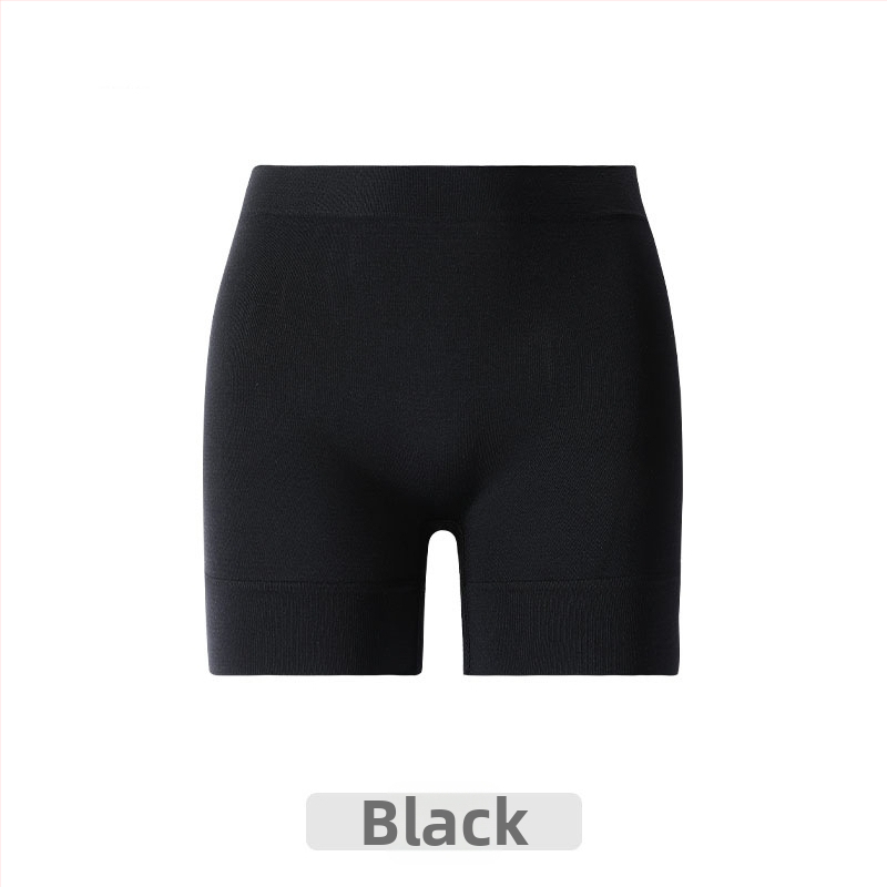 Moterų saugos kelnaitės su aukštu juosmeniu, be siūlių, anti-ekspozicija, nailonas, vienoje dalyje leggings ir šortai