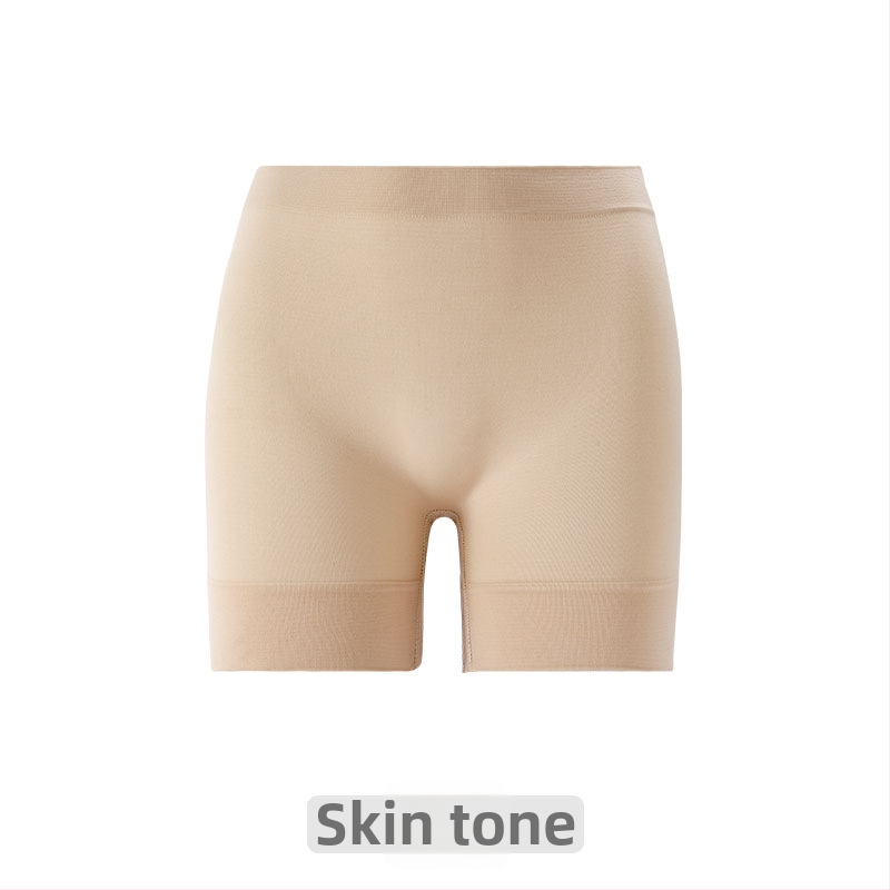 Moterų saugos kelnaitės su aukštu juosmeniu, be siūlių, anti-ekspozicija, nailonas, vienoje dalyje leggings ir šortai