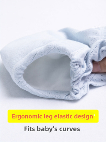 Kūdikio mokomosios kelnaitės iš 100% medvilnės, skalbiamos, Zhao shining prekės ženklas, tinka 0–15 kg, pavasaris 2025