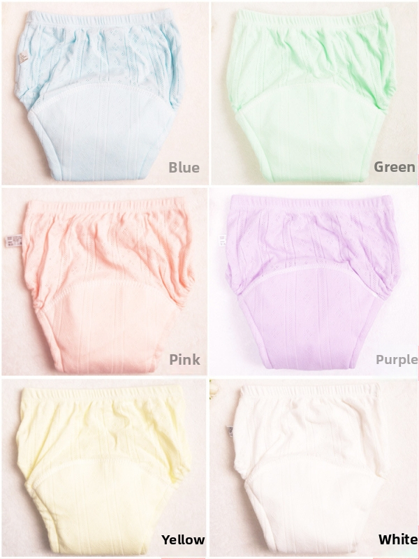 Kūdikio mokomosios kelnaitės iš 100% medvilnės, skalbiamos, Zhao shining prekės ženklas, tinka 0–15 kg, pavasaris 2025