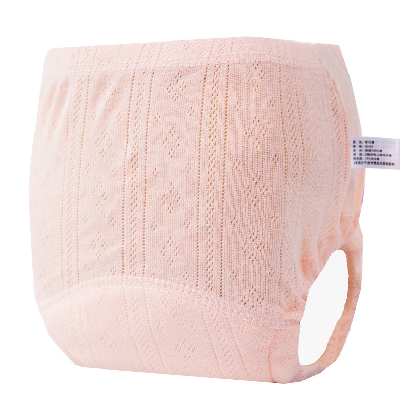 Kūdikio mokomosios kelnaitės iš 100% medvilnės, skalbiamos, Zhao shining prekės ženklas, tinka 0–15 kg, pavasaris 2025