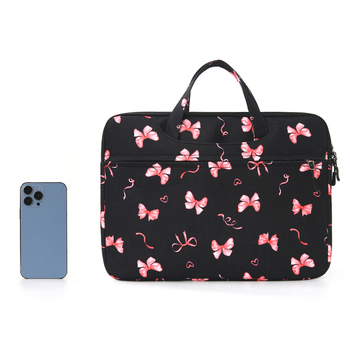 Corduroy τσάντα για φορητό υπολογιστή, αδιάβροχη, ανθεκτική στη φθορά, αντικραδασμική, με επένδυση πολυεστέρα