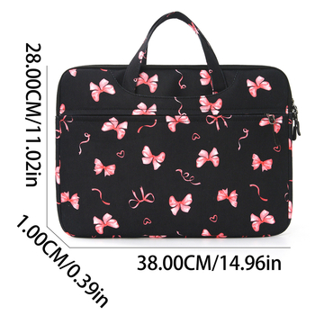 Corduroy τσάντα για φορητό υπολογιστή, αδιάβροχη, ανθεκτική στη φθορά, αντικραδασμική, με επένδυση πολυεστέρα