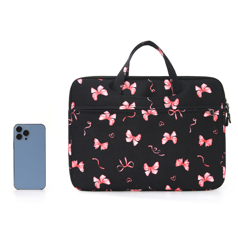 Corduroy τσάντα για φορητό υπολογιστή, αδιάβροχη, ανθεκτική στη φθορά, αντικραδασμική, με επένδυση πολυεστέρα