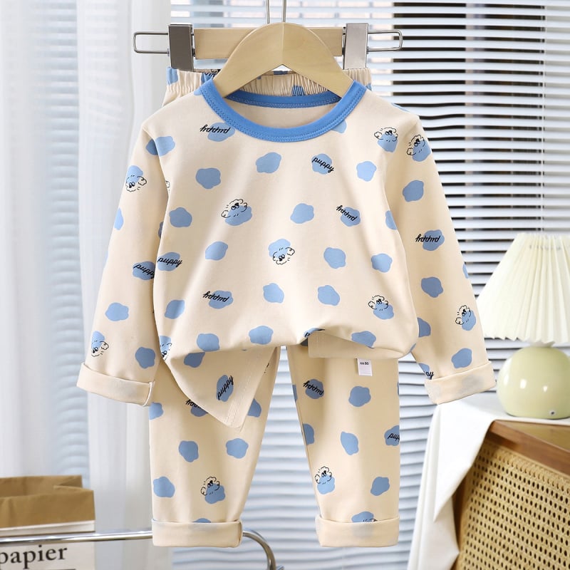 Set copii Leca pentru toamnă-iarnă-primăvară, bumbac 95%, absorbție umezeală, pentru vârsta 3-8 ani