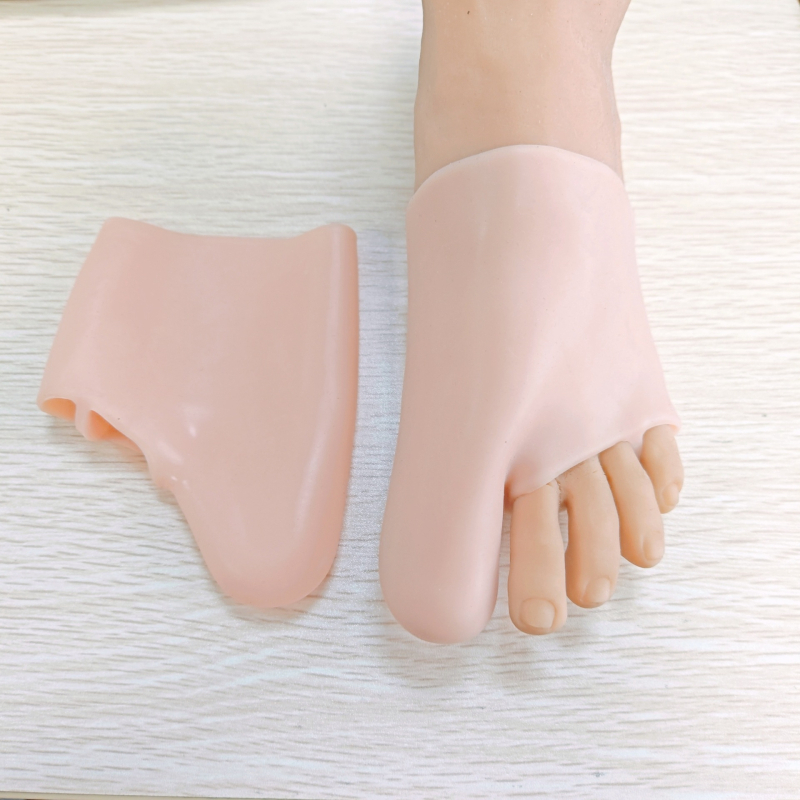 Sabini ortopedinis pirštų atskyrėjas pėdai, elastinis su priekinės dalies pagalvėle