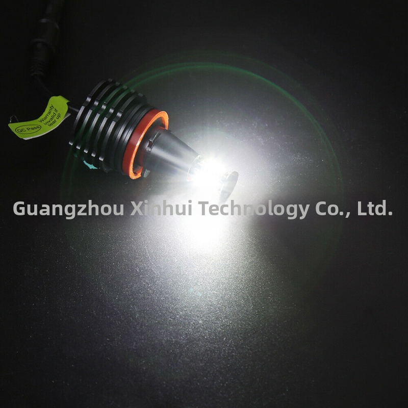 H8 LED Angel Eyes priekšējās lukturu modulis - 80W, 1200 lm, 12V, alumīnija korpuss, 8x3030 LED, BMW E91/E92/E93 un X5/X6