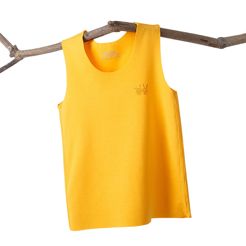 Vaikų unisex trumpomis rankovėmis marškinėliai, Modal–medvilnės mišinys, apvali kaklo linija, švelnus liesti, vasara, 3-8 metų vaikams
