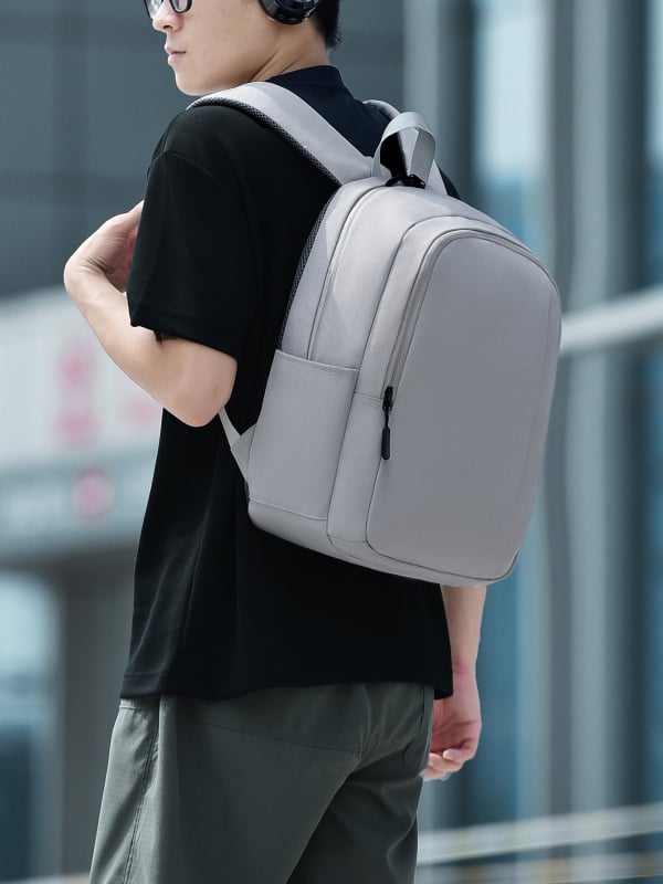 Vīriešu biznesa mugursoma ar lielu ietilpību 20–35 L, der 15 collu klēpjdatoram, ūdensizturīgs Oxford audums, gaisa spilvena siksna