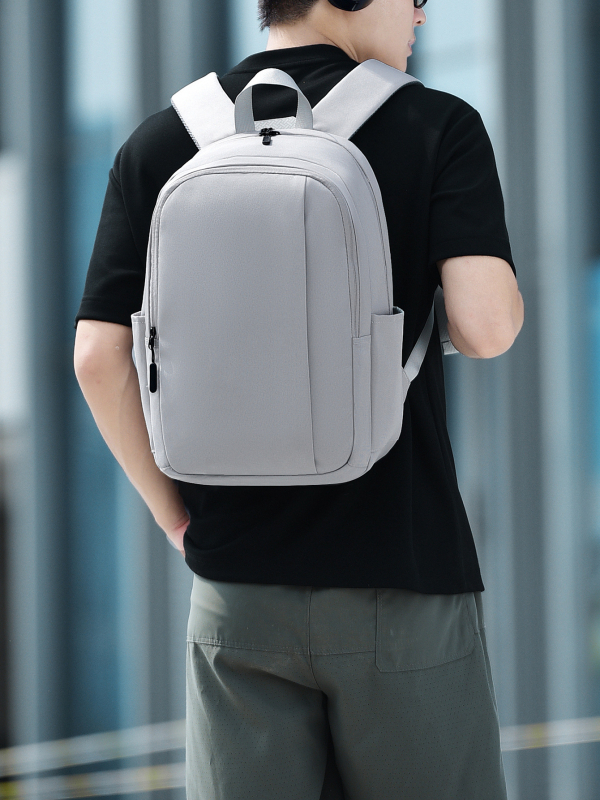 Vīriešu biznesa mugursoma ar lielu ietilpību 20–35 L, der 15 collu klēpjdatoram, ūdensizturīgs Oxford audums, gaisa spilvena siksna