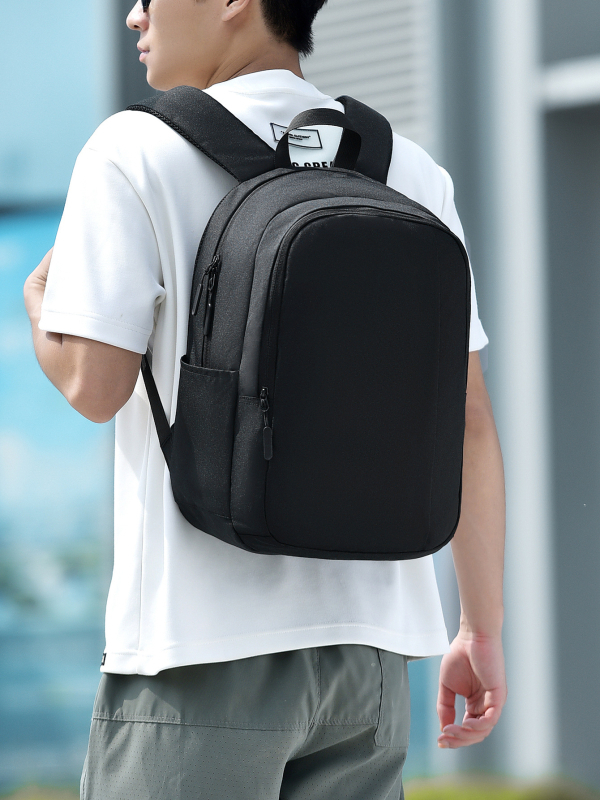 Vīriešu biznesa mugursoma ar lielu ietilpību 20–35 L, der 15 collu klēpjdatoram, ūdensizturīgs Oxford audums, gaisa spilvena siksna