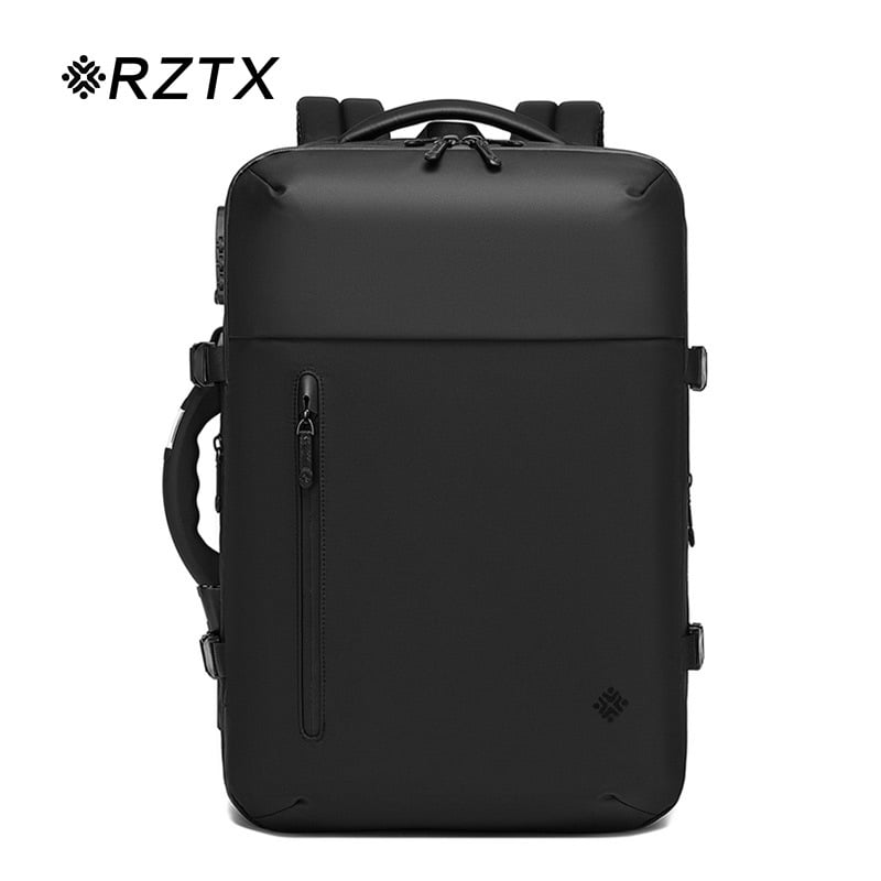RZTX universāla mugursoma biznesa ceļojumiem, ūdensnecaurlaidīgs membrānas materiāls, tilpums 36–55 L, izliektas plecu siksnas, pavasaris 2025