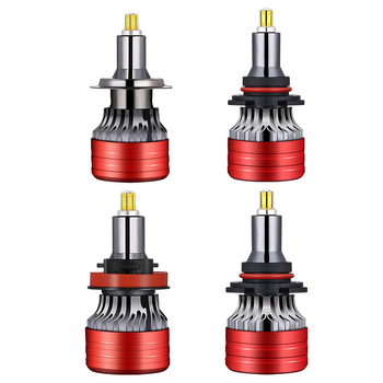 360° LED φώτα αυτοκινήτου H7, CSP, 35W, 12V, 6000LM, IP68