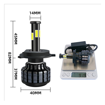 Φανάρι LED αυτοκινήτου με έξι πλευρικά LED, αλουμινένιο περίβλημα, 30W, 9-30V, 10000 lm