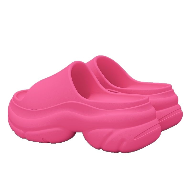 Naiste EVA materjalist paksud tallad sandaalid, ümmarguse varbaga, suvi 2025