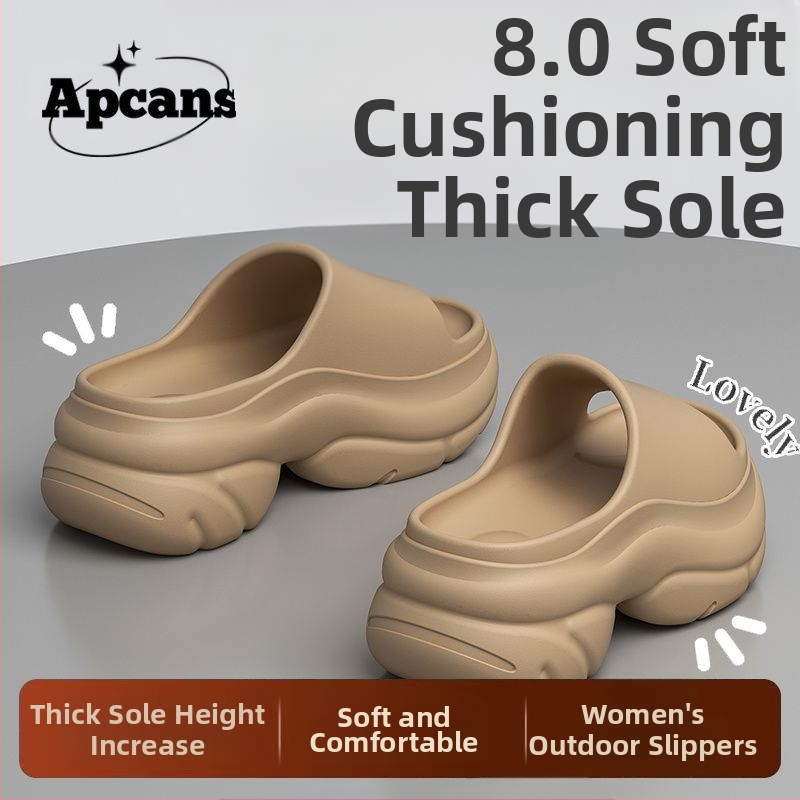 Naiste EVA materjalist paksud tallad sandaalid, ümmarguse varbaga, suvi 2025