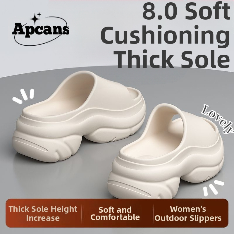 Naiste EVA materjalist paksud tallad sandaalid, ümmarguse varbaga, suvi 2025