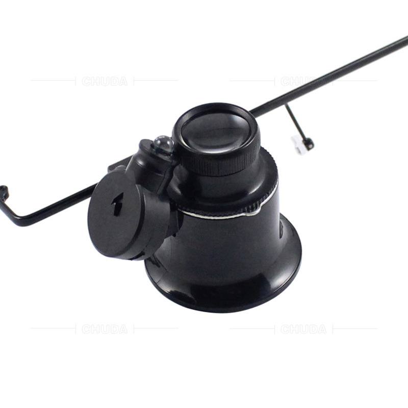 Chuda 9892A 20x povećalo s LED-om — alat za popravak nakita, satova i porcelana