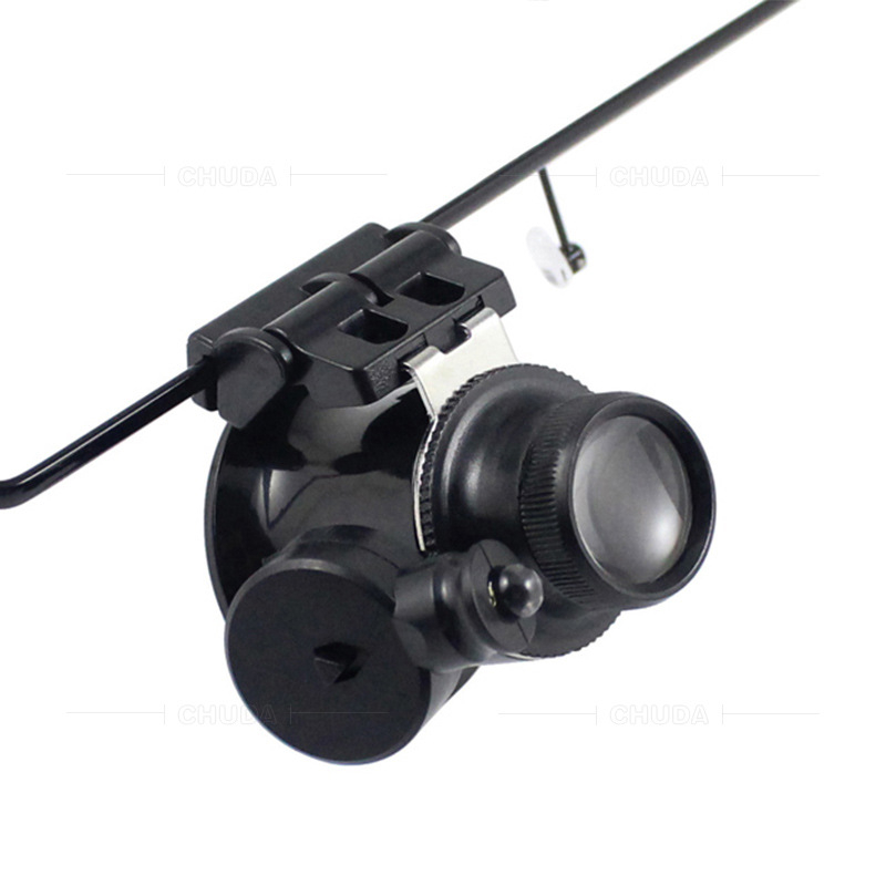 Chuda 9892A 20x povećalo s LED-om — alat za popravak nakita, satova i porcelana