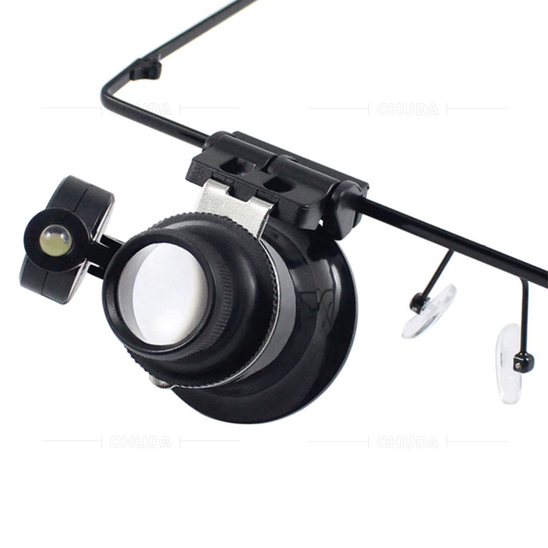 Chuda 9892A 20x povećalo s LED-om — alat za popravak nakita, satova i porcelana