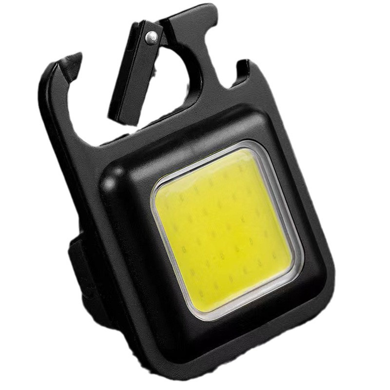 COB LED φως κλειδιού από κράμα αλουμινίου, 5W USB επαναφορτιζόμενος φακός LED για εξωτερική χρήση