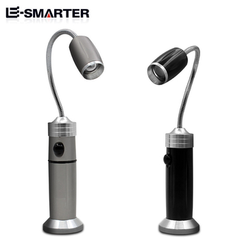 LED φακός με μαγνήτη, περιστρεφόμενος ζούμ, 360° περιστροφή, αλουμινένιο σώμα, 10W, εμβέλεια 100–200 m