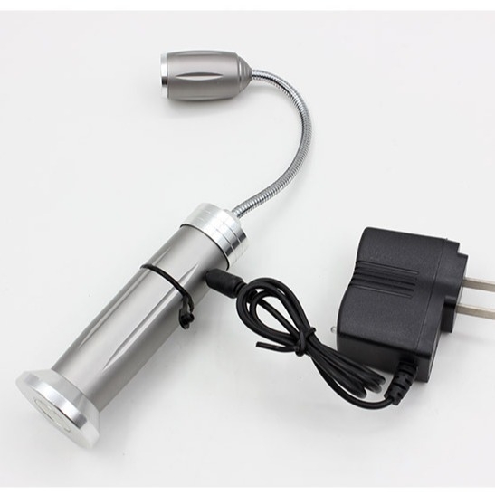 LED φακός με μαγνήτη, περιστρεφόμενος ζούμ, 360° περιστροφή, αλουμινένιο σώμα, 10W, εμβέλεια 100–200 m