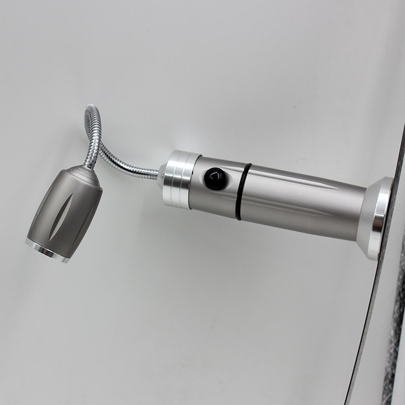 LED φακός με μαγνήτη, περιστρεφόμενος ζούμ, 360° περιστροφή, αλουμινένιο σώμα, 10W, εμβέλεια 100–200 m