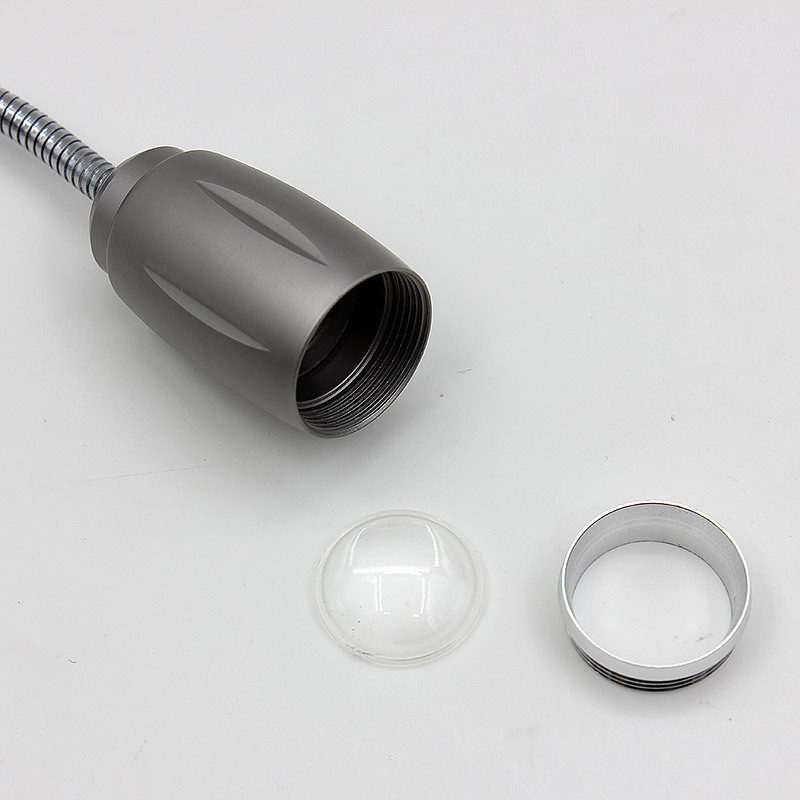 LED φακός με μαγνήτη, περιστρεφόμενος ζούμ, 360° περιστροφή, αλουμινένιο σώμα, 10W, εμβέλεια 100–200 m