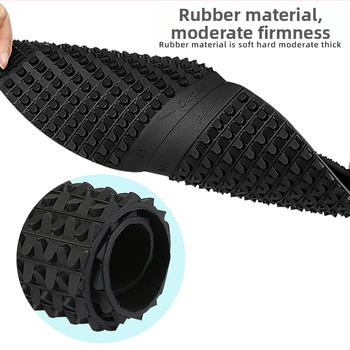 Prednje podloške za kožne cipele, samoljepljive popravne uloške, protuklizno, materijal: guma iz teleće tetive, marka Foot Product Exchange, pogodno za sve sezone