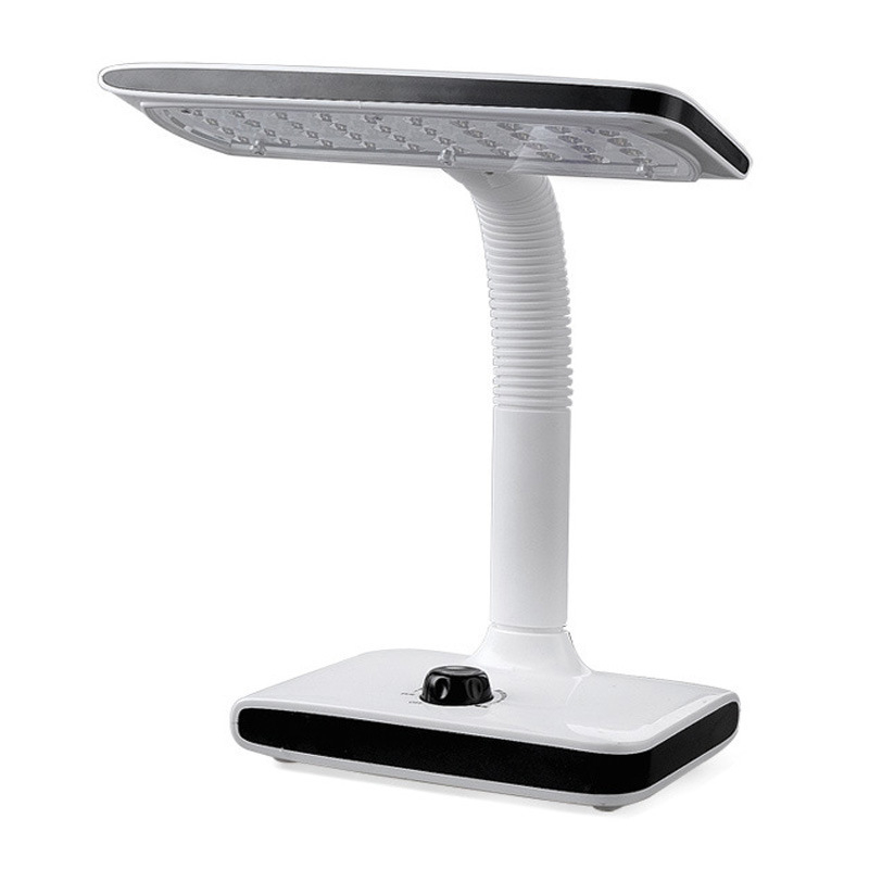 Lampă de birou DP663 cu încărcare USB, reglaj lumină rece/căldură și intensitate, baterie litiu încorporată, CRI ≥ 90, lampă de studiu cu protecție pentru ochi