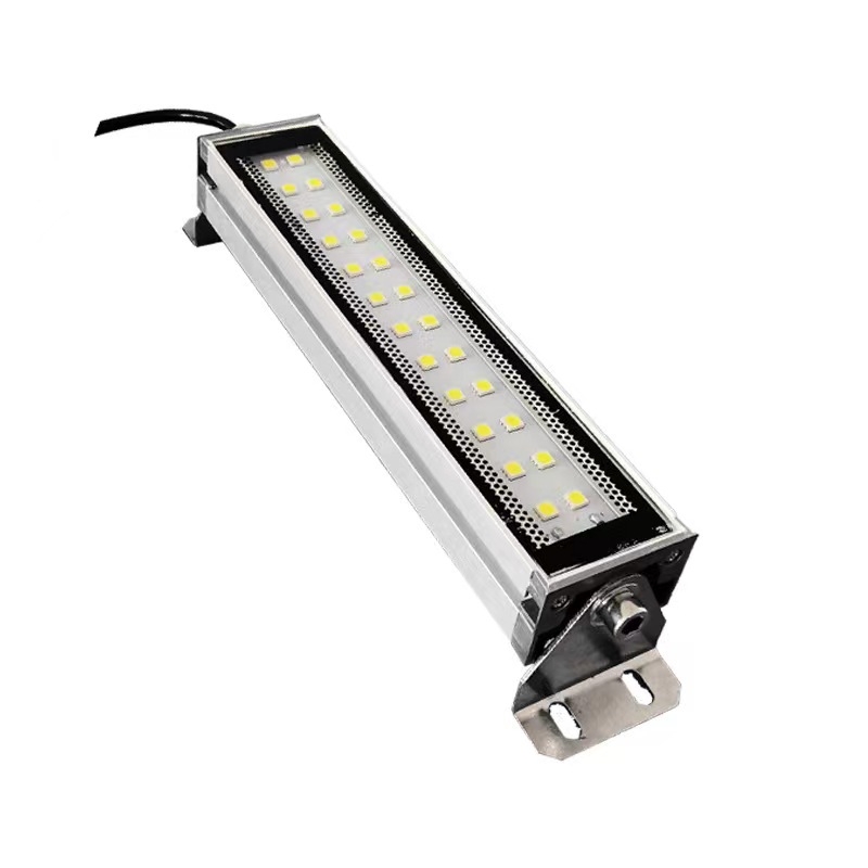 Gépészeti szerszámokhoz készült LED robbanásbiztos fény, 24V/220V, olajálló és vízálló, téglalap alakú munka lámpa, Morning star machinery