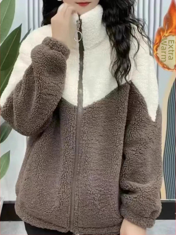 Női középhosszú polár fleece dzseki, laza szabású, álló gallér, cipzárral, hosszú ujjú; anyag: polár fleece; fő anyag: acetát 70–80%