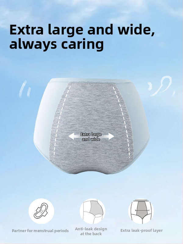 Mergaitėms skirtos mėnesinių apatinės kelnaitės iš bambuko pluošto, 67% regeneruotos celiuliozės pluošto, saugumo klasė A, Warm Bud prekės ženklas