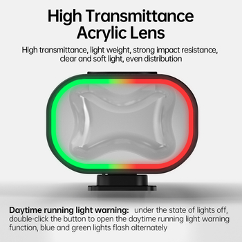 Prednje svjetlo za bicikl za noćnu vožnju – visoka svjetlina, USB punjenje, vodootporno, za brdski bicikl RH2000