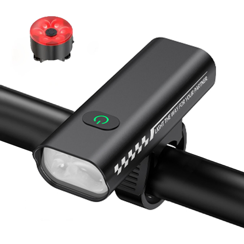 Prednje svjetlo za bicikl za noćnu vožnju – visoka svjetlina, USB punjenje, vodootporno, za brdski bicikl RH2000