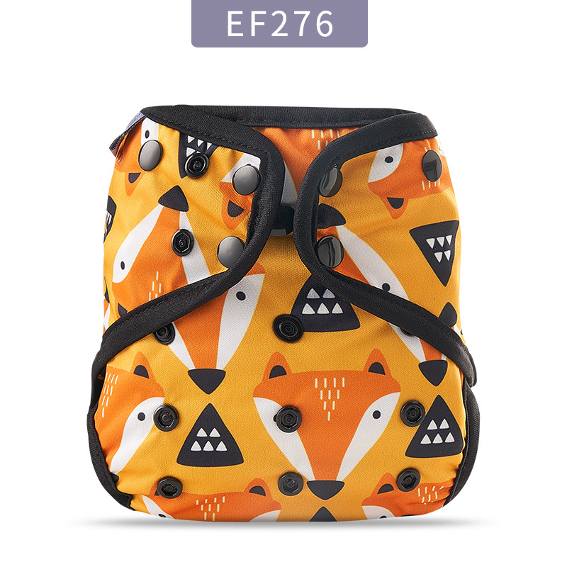 Elinfant prekrivač za pelene sa kvadratnim dizajnom, prozračni PUL materijal, sigurnost Kategorija A, pogodno za 0–3 godine (3–15 kg), moguć privatni label