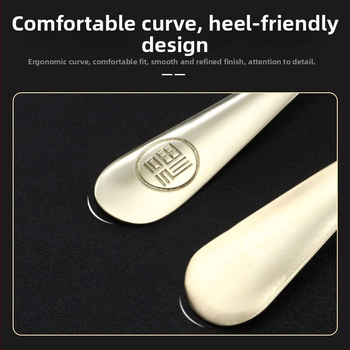 Ilgas rankenos batų įrankis – Shoe Horn iš sandalmedžio, kietas medis, išplėstas ilgis vyresnio amžiaus ir nėščioms moterims