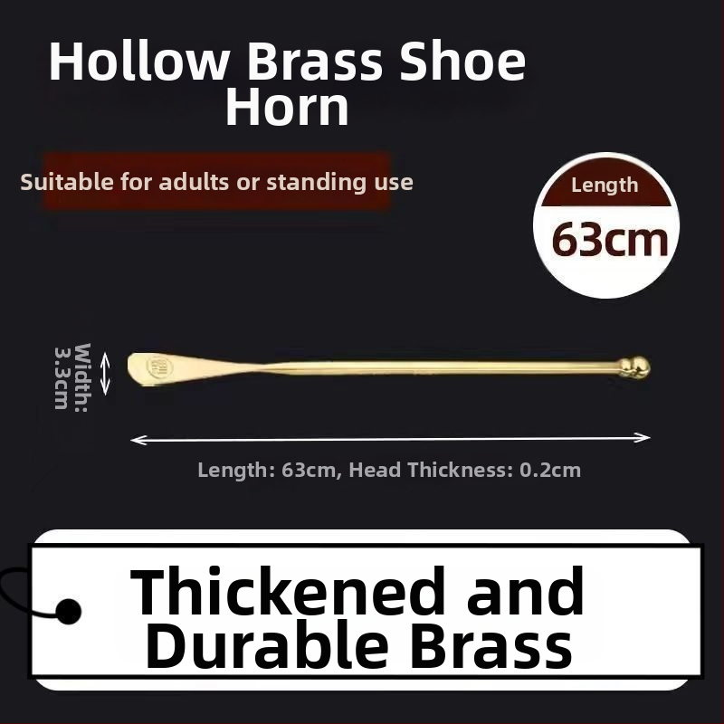 Ilgas rankenos batų įrankis – Shoe Horn iš sandalmedžio, kietas medis, išplėstas ilgis vyresnio amžiaus ir nėščioms moterims