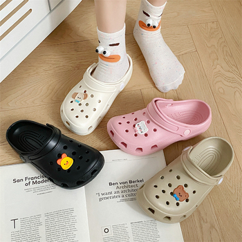 Flash lord Crocs-style sandale unisex, cu EVA pe partea superioară și talpă EVA, talpă de 3 cm, uscare rapidă și antiderapante.