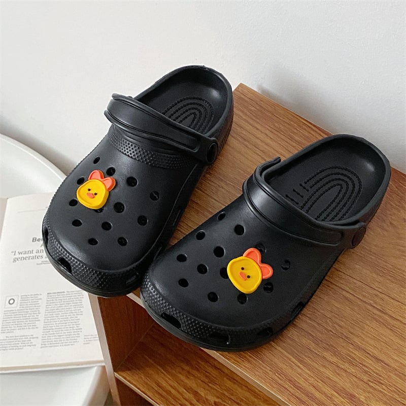 Flash lord Crocs-style sandale unisex, cu EVA pe partea superioară și talpă EVA, talpă de 3 cm, uscare rapidă și antiderapante.